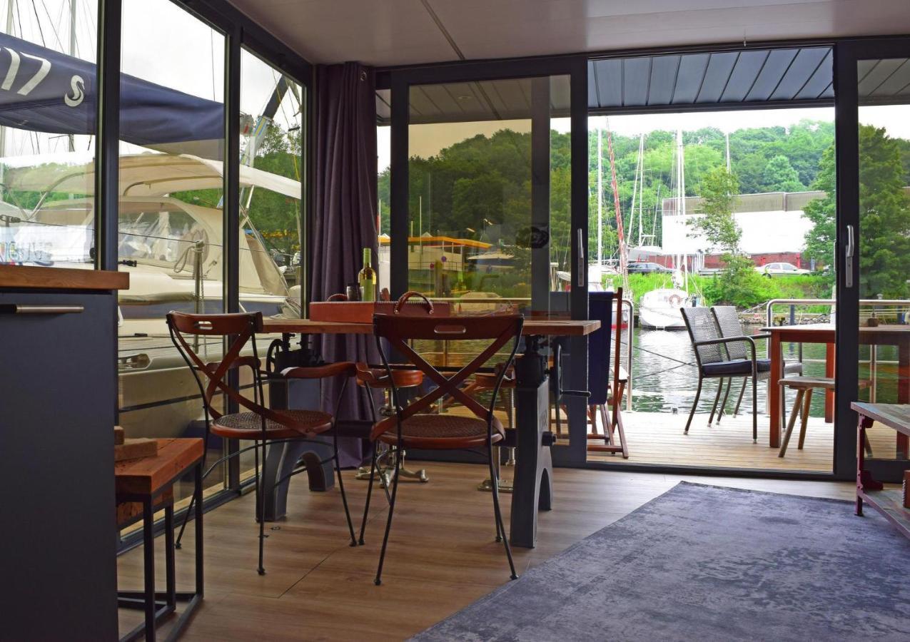 Hotel Houseboat Lina, Flensburg Exterior foto