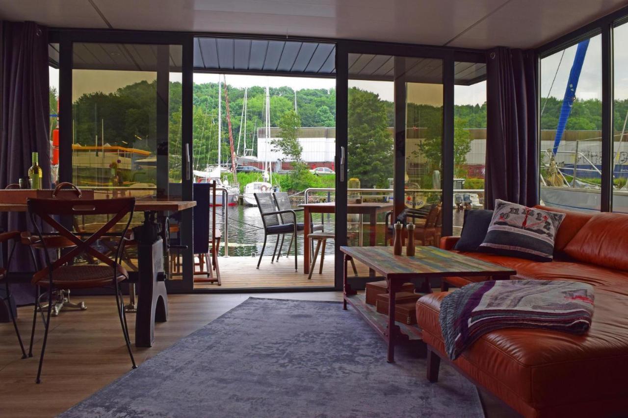 Hotel Houseboat Lina, Flensburg Exterior foto