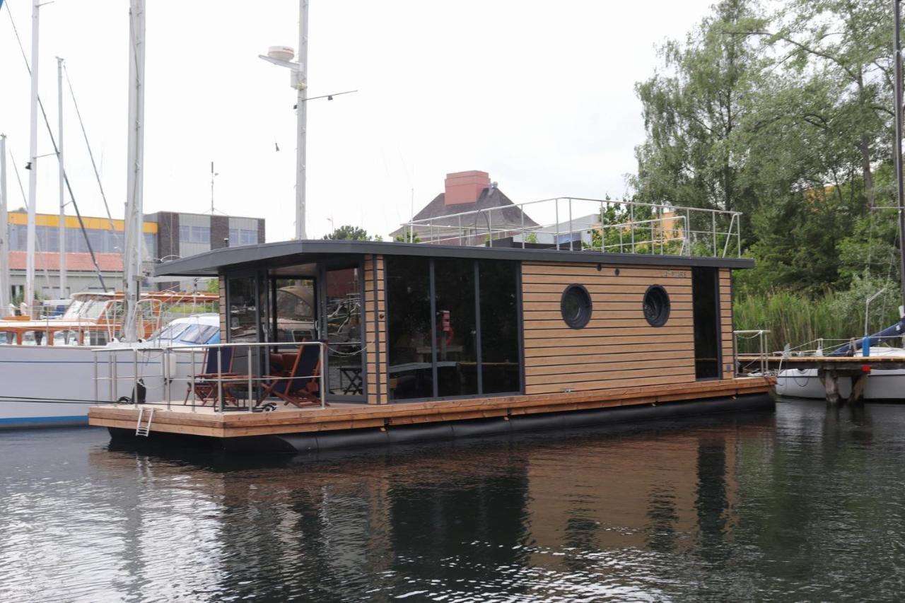 Hotel Houseboat Lina, Flensburg Exterior foto