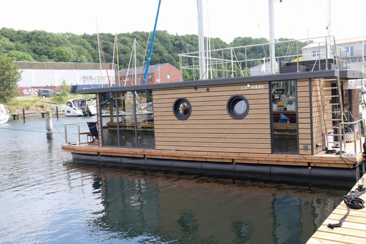 Hotel Houseboat Lina, Flensburg Exterior foto