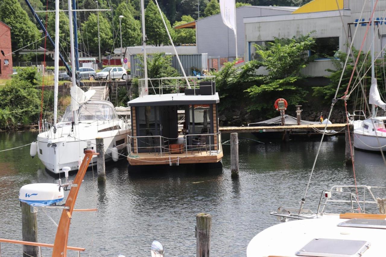 Hotel Houseboat Lina, Flensburg Exterior foto